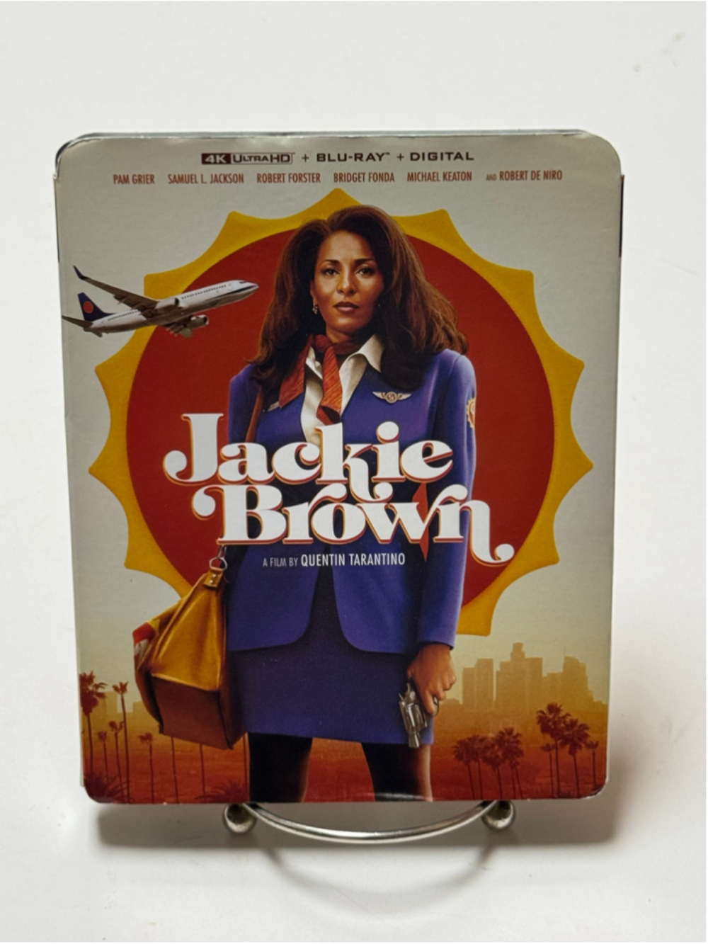 Jackie Brown 4K Ultra HD Blu-ray Movie Quentin Tarantino